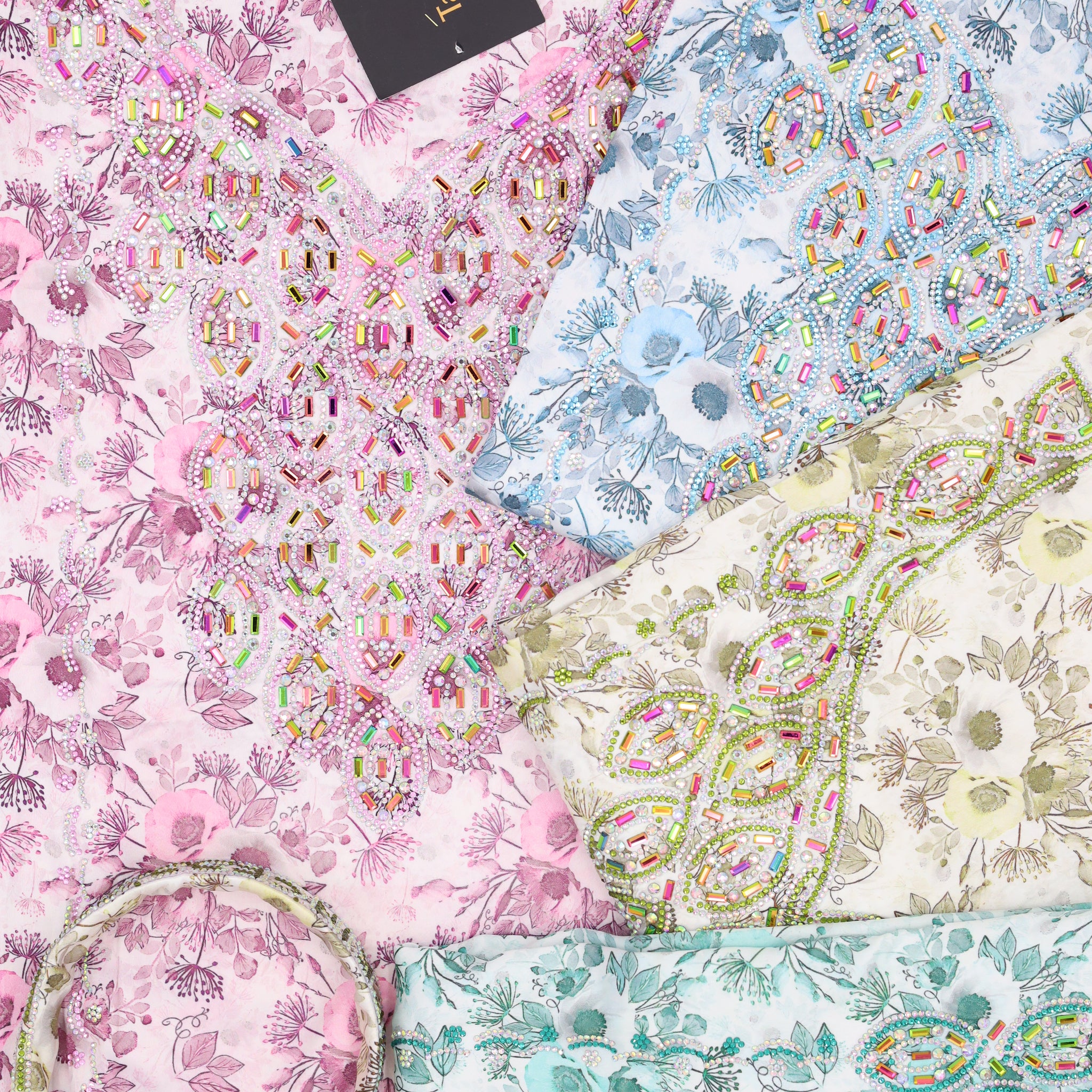 حرير اطفال مع تاج