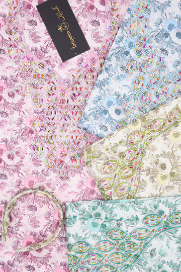 حرير اطفال مع تاج