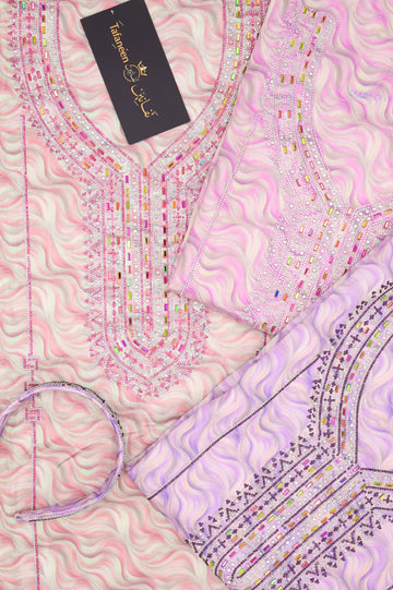 حرير اطفال مع تاج