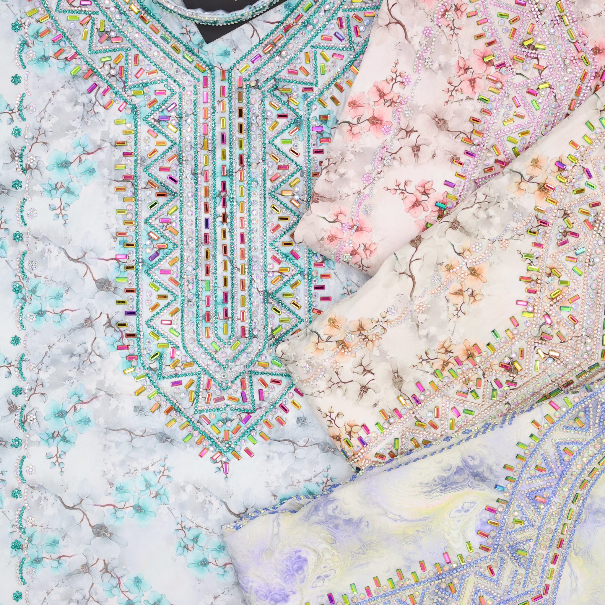 حرير اطفال مع تاج